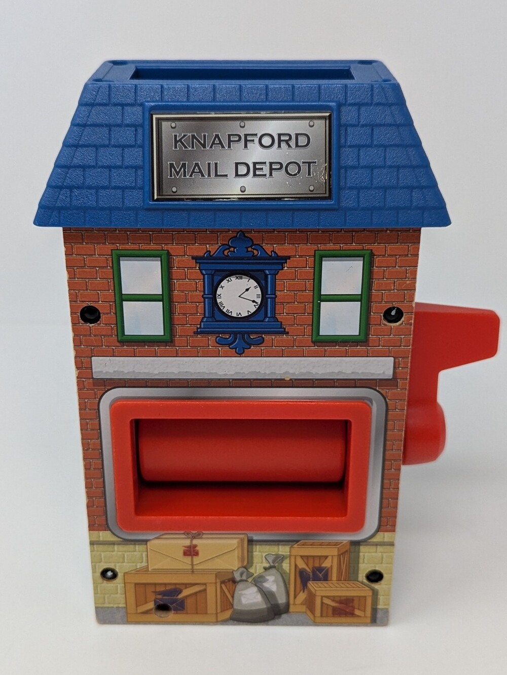 Thomas Train Wooden Railway Knapford Mail Depot Building